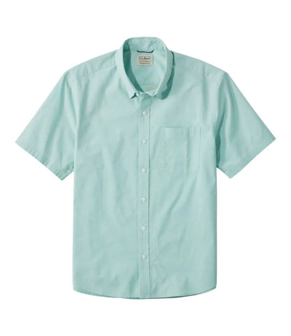 Men's Comfort Stretch Performance® Shirt, Short-Sleeve, Slightly Fitted Untucked Fit