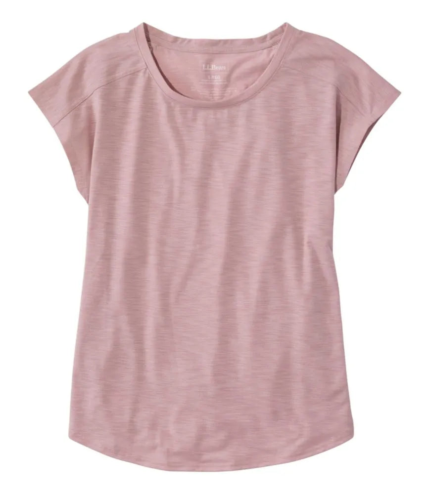 Women's Streamside Tee, Short-Sleeve Ruched Crew