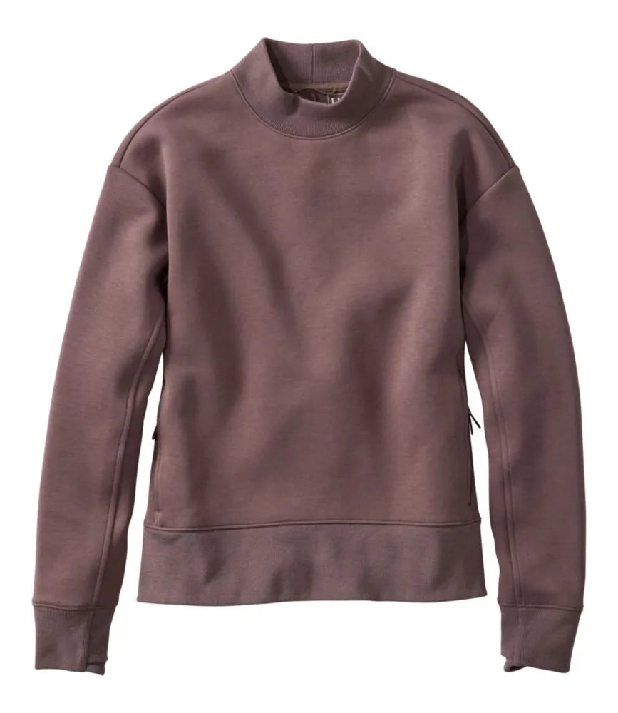 Women's Multisport Mockneck Pullover Sweatshirt