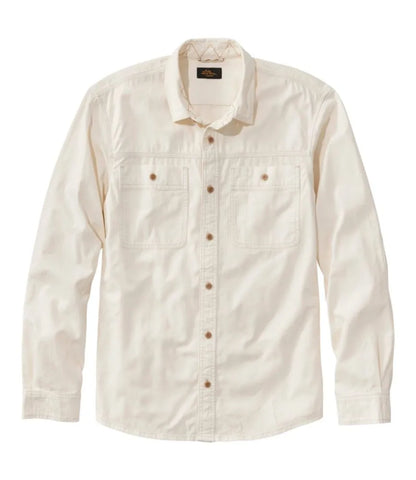 Men's Signature Washed Field Shirt, Slim Fit