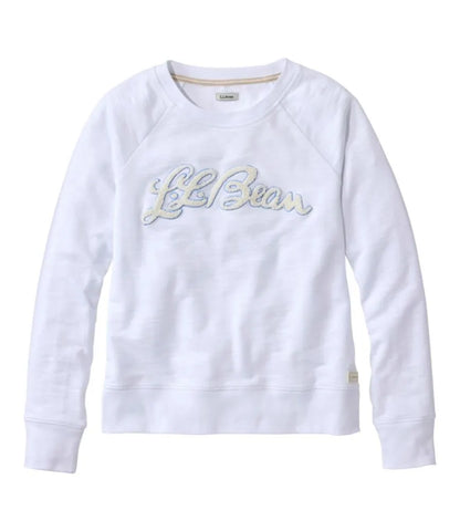 Women's Peaks Island Crewneck, Logo
