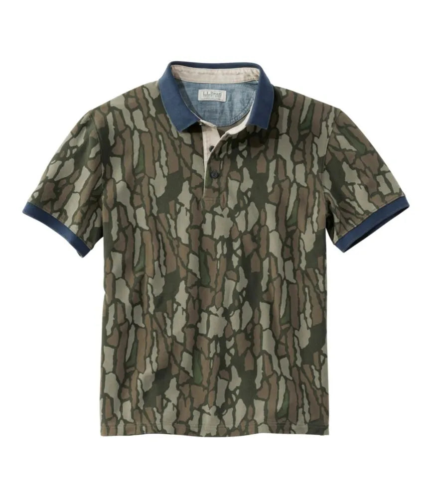 Men's Casco Bay Rugged Polo, Short-Sleeve, Print