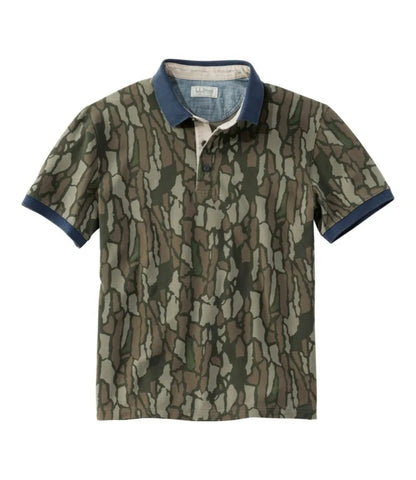 Men's Casco Bay Rugged Polo, Short-Sleeve, Print
