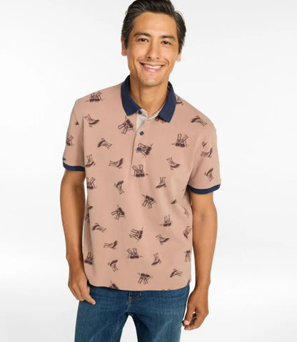 Men's Casco Bay Rugged Polo, Short-Sleeve, Print