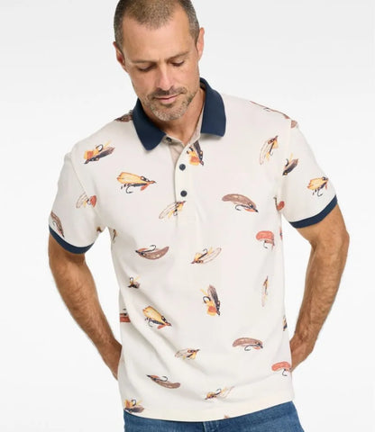 Men's Casco Bay Rugged Polo, Short-Sleeve, Print
