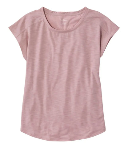 Women's Streamside Tee, Short-Sleeve Ruched Crew
