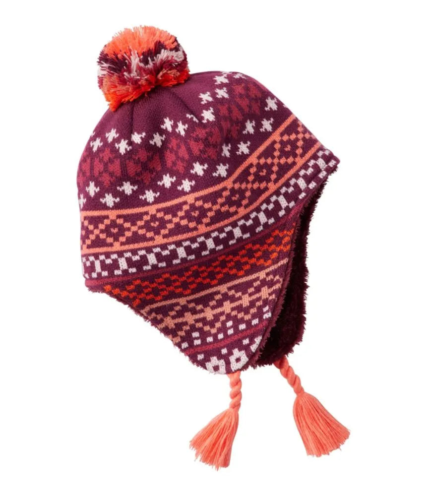 Toddlers' Frosty Day Earflap Hat