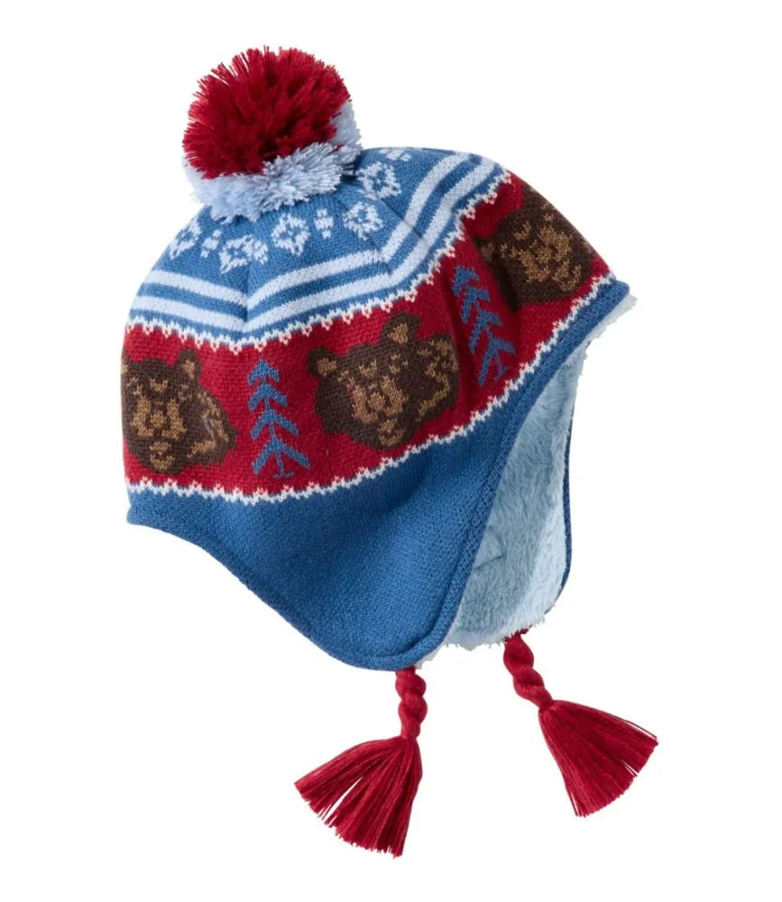 Toddlers' Frosty Day Earflap Hat