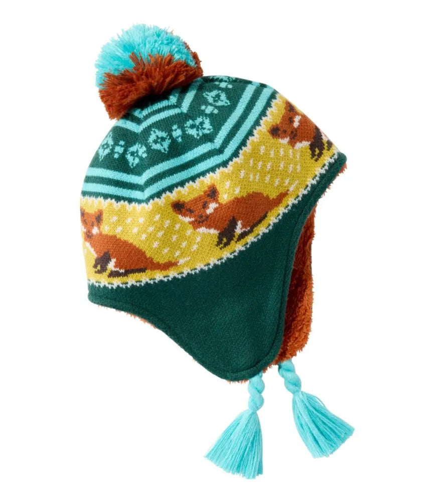 Toddlers' Frosty Day Earflap Hat