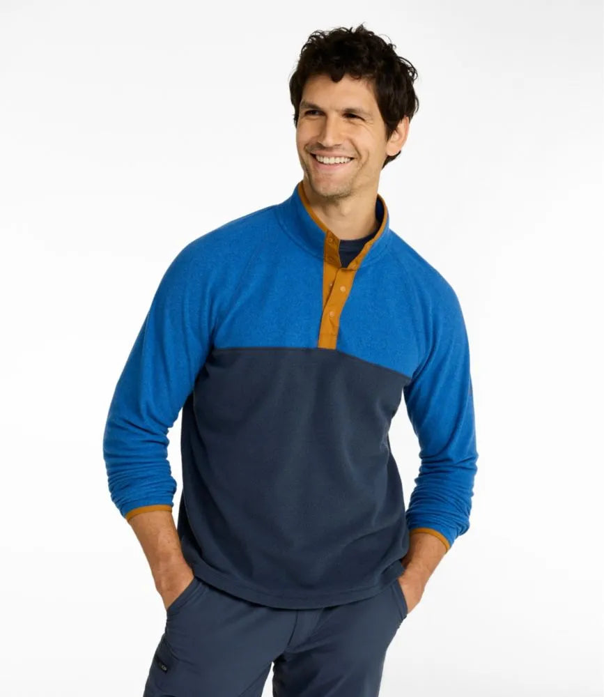 Men's All Season Access Fleece Pullover, Colorblock
