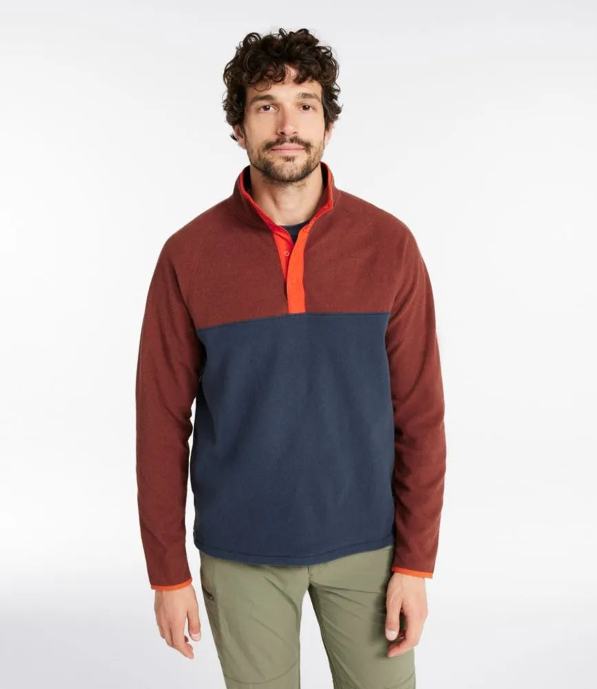Men's All Season Access Fleece Pullover, Colorblock