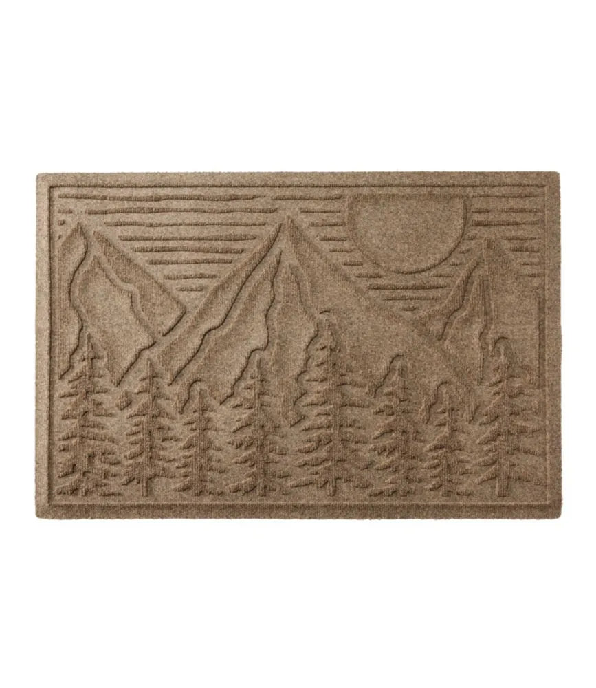 Everyspace Recycled Waterhog Doormat, Treeline