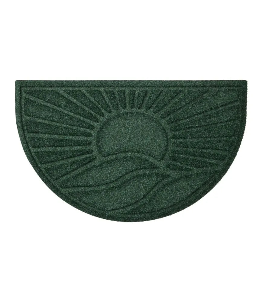 Everyspace Recycled Waterhog Doormat, Half Round, Sunrise