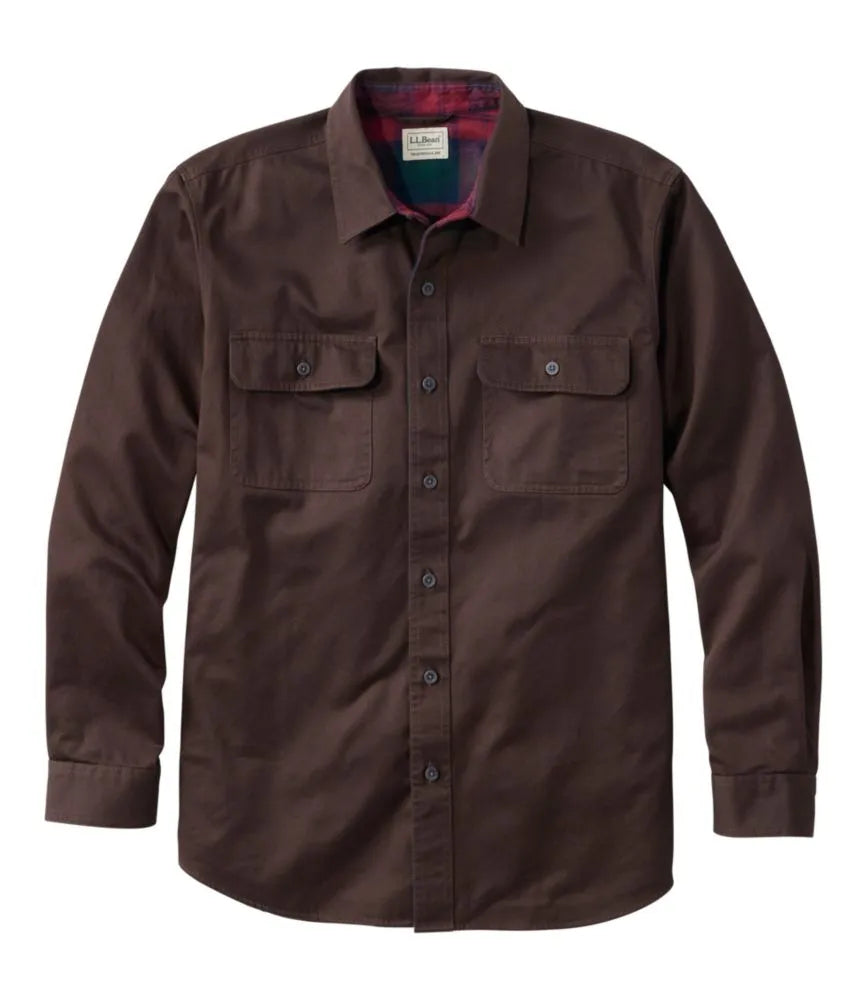 Men's Flannel-Lined Hurricane Shirt