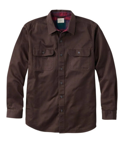 Men's Flannel-Lined Hurricane Shirt