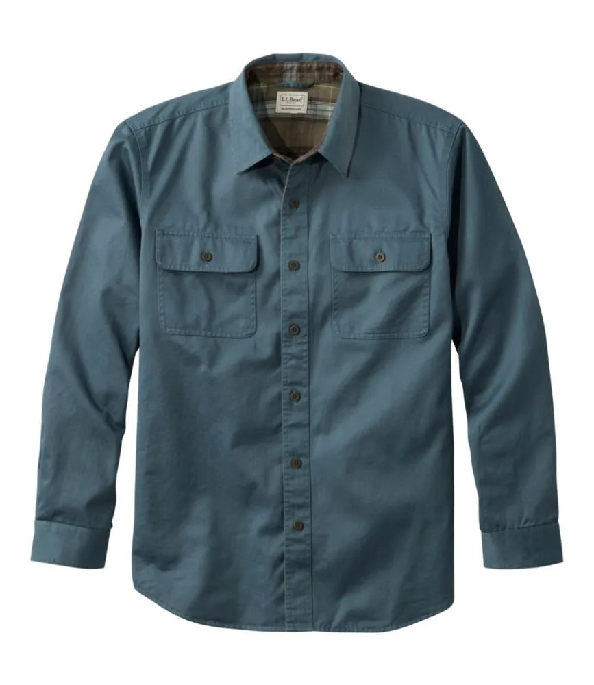 Men's Flannel-Lined Hurricane Shirt