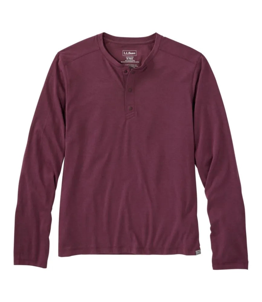 Men's Multisport Lifestyle Henley, Long-Sleeve