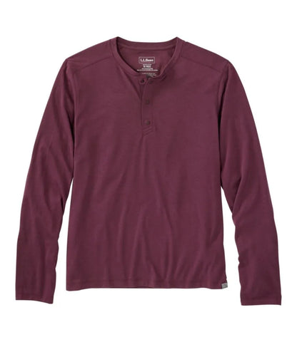 Men's Multisport Lifestyle Henley, Long-Sleeve