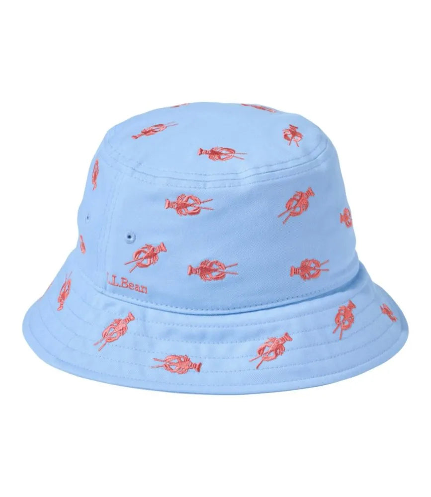 Adults' Cotton Motif Bucket Hat