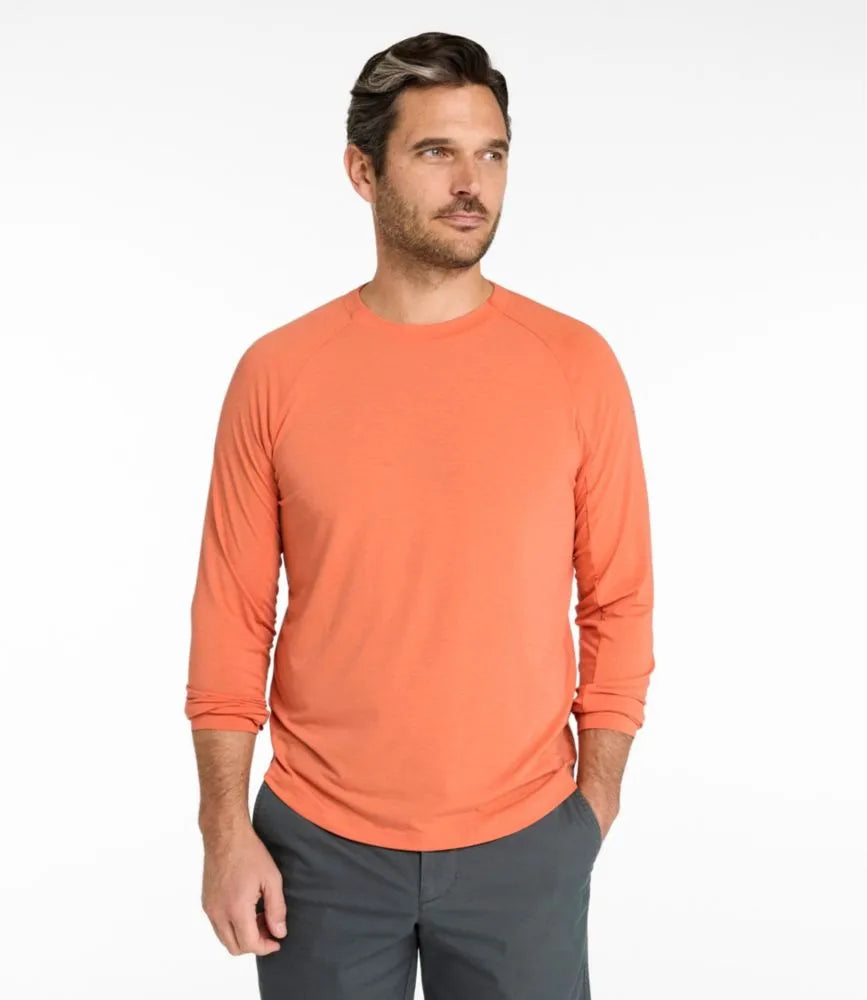 Men's SunSmart Comfort Crew, Long Sleeve
