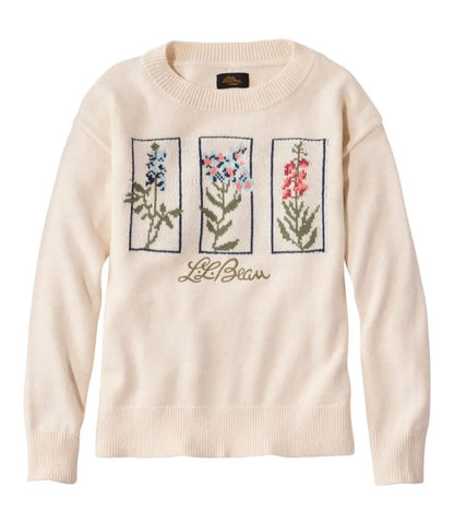 Women's Signature Original Cotton Sweater, Crewneck