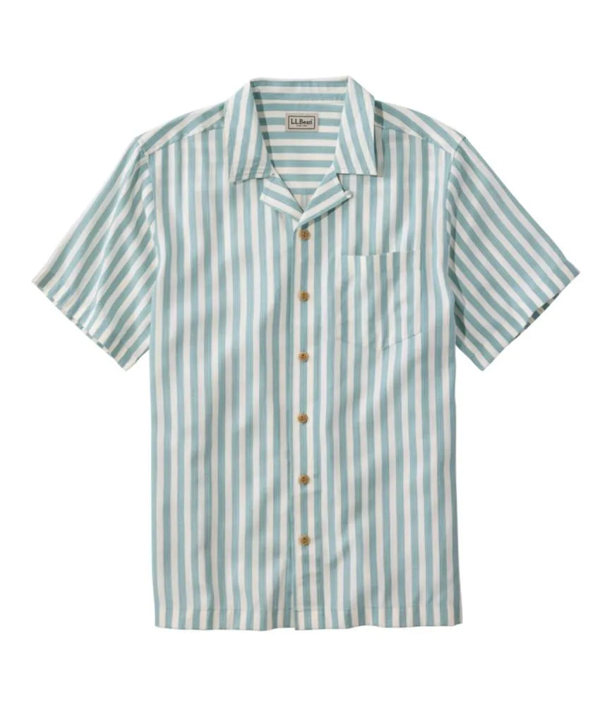Men's Sunwashed Summer Shirt, Slightly Fitted Untucked Fit