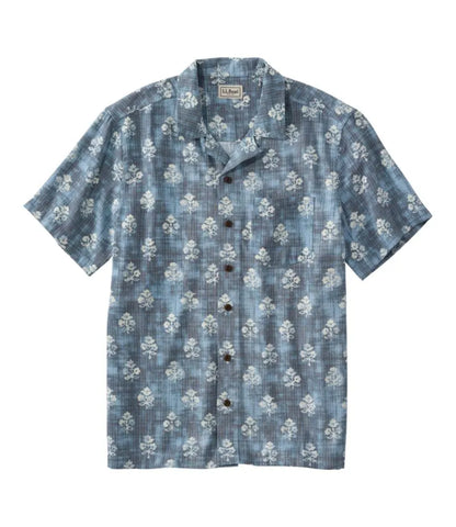 Men's Sunwashed Summer Shirt, Slightly Fitted Untucked Fit