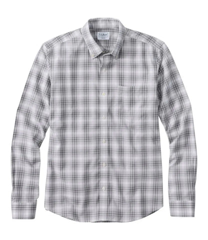 Men's Wrinkle-Free Kennebunk Sport Shirt, Long-Sleeve, Slim Fit, Check