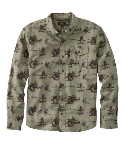 Men's Signature Brushed Herringbone Shirt