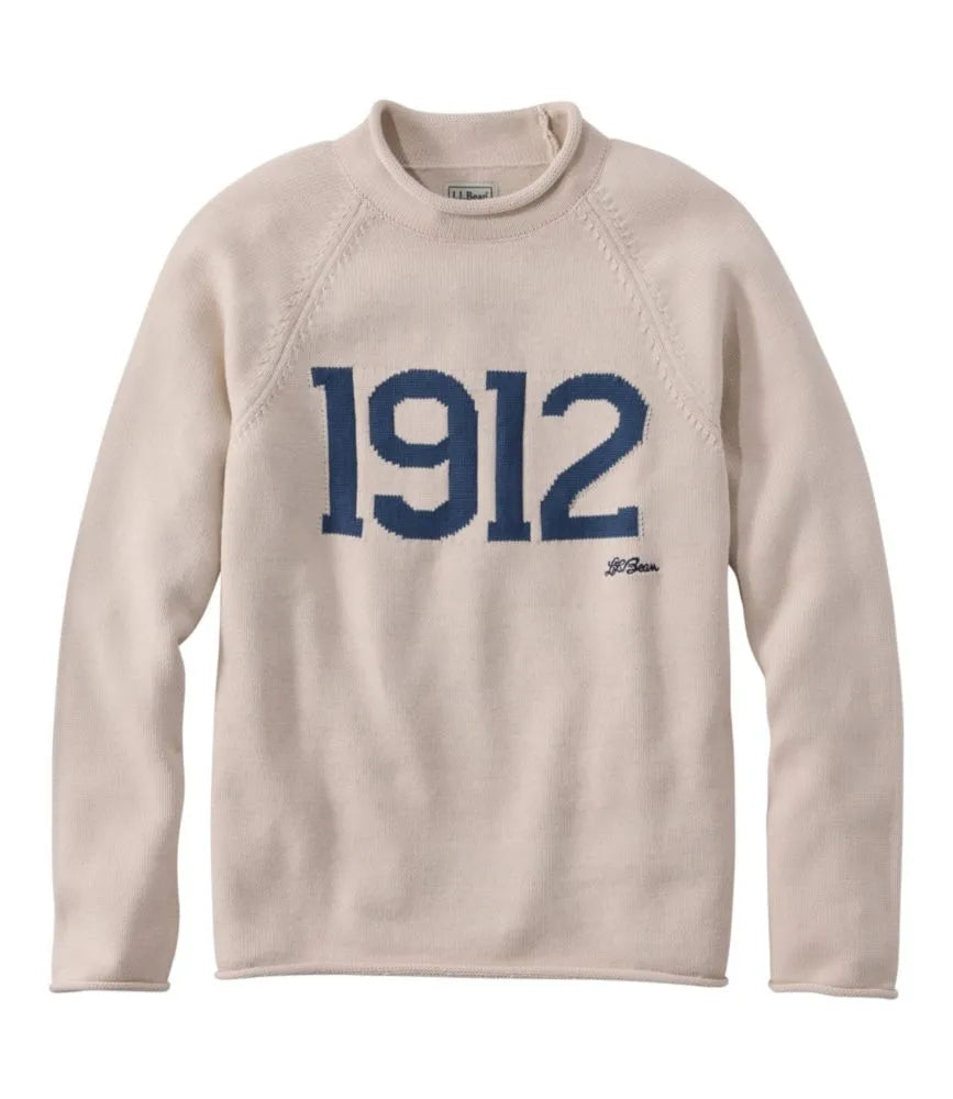 Men's The Original Double L® Rollneck Sweater, Novelty