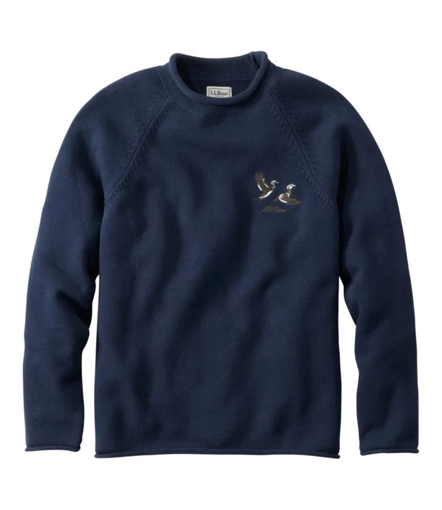 Men's The Original Double L® Rollneck Sweater, Novelty