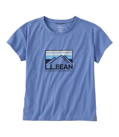 Women's Mountainside Crewneck Tee, Short-Sleeve Graphic