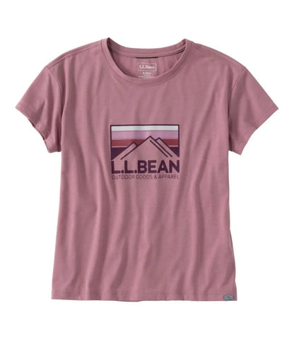 Women's Mountainside Crewneck Tee, Short-Sleeve Graphic