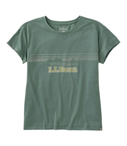 Women's Mountainside Crewneck Tee, Short-Sleeve Graphic