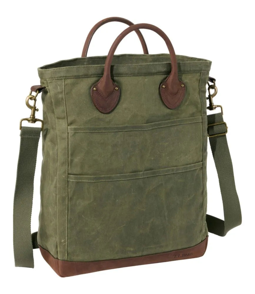 Waxed Canvas Tote