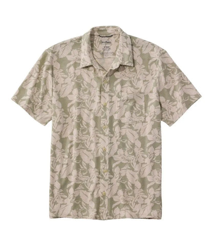 Men's Sunwashed Ultrasoft Button-Front Shirt, Short-Sleeve, Print
