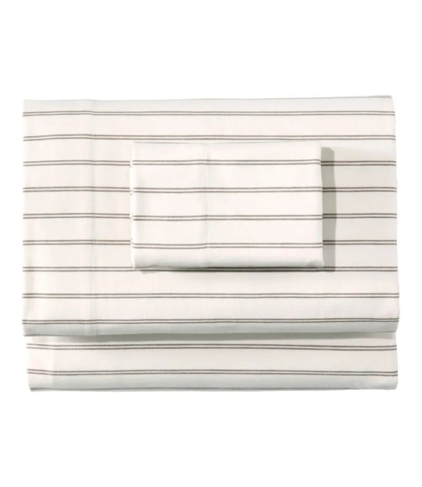 Premium Egyptian Flannel Sheet Set, Stripe