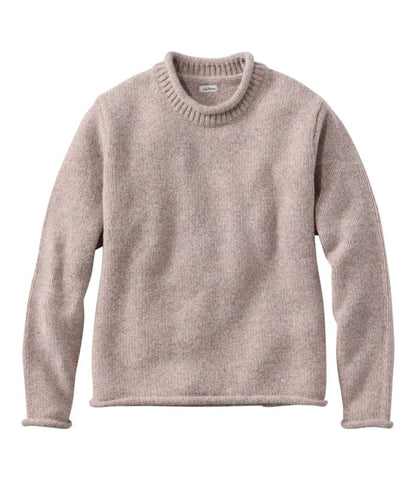 Women's Bean's Classic Ragg Wool Sweater, Rollneck