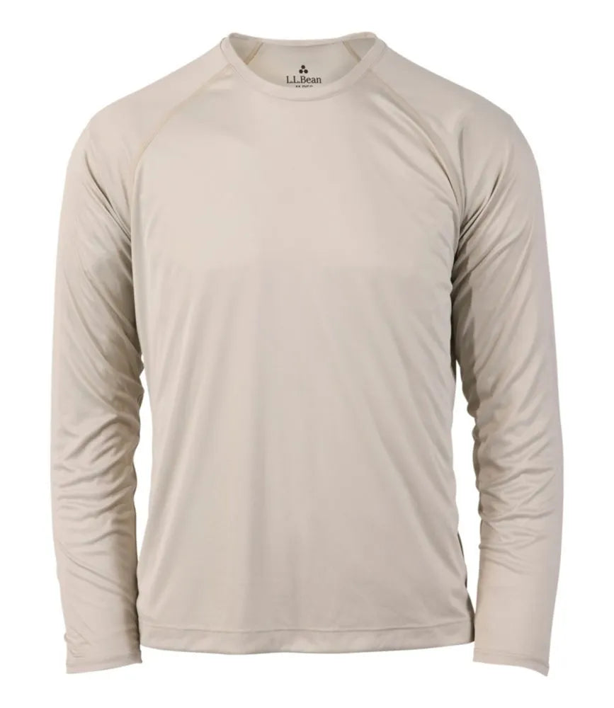 Men's L.L.Bean Synthetic Silk Base Layer Top, Long-Sleeve Crew