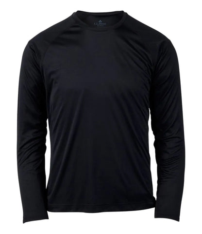 Men's L.L.Bean Synthetic Silk Base Layer Top, Long-Sleeve Crew