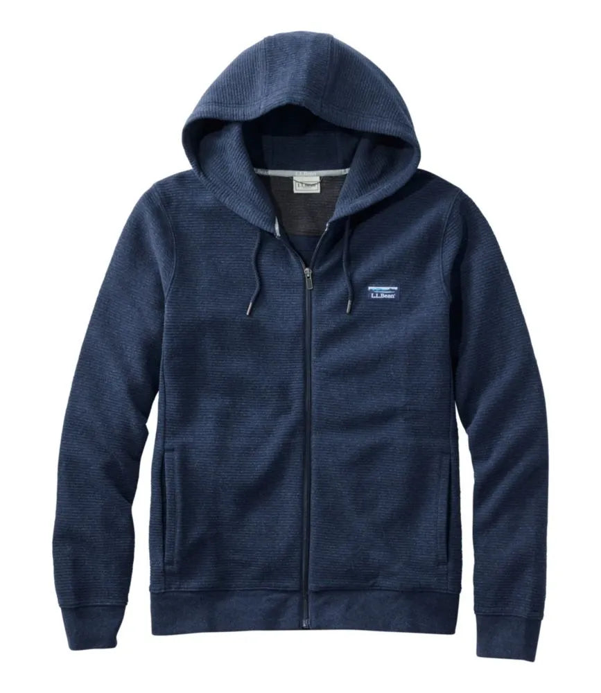 Men's Lakewashed Double-Knit Full-Zip Hoodie