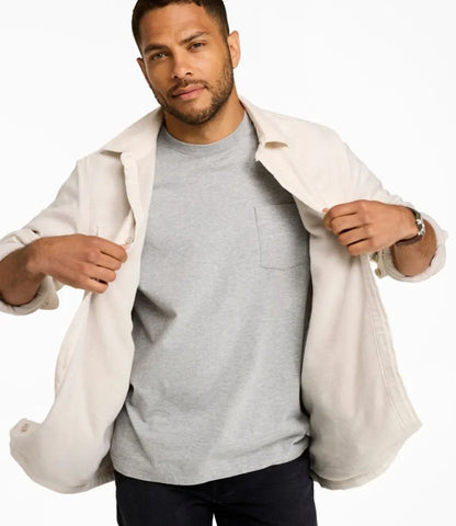 Men's Fleece-Lined Flannel Shirt, Traditional Fit