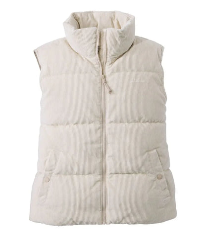 Women's Mountain Classic Down Vest, Cropped Corduroy