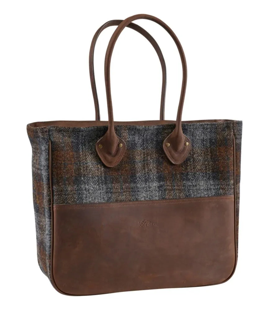 Signature Double L® Leather/Wool Bag